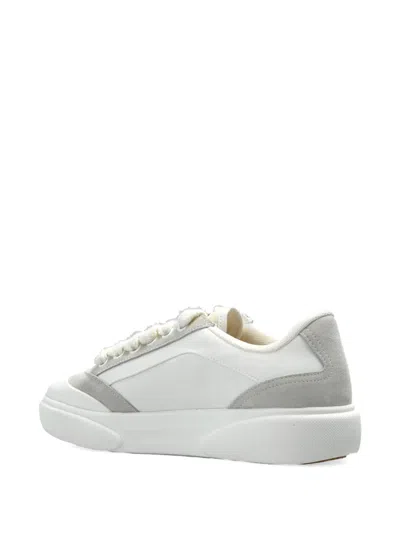 Casablanca Suede-panel Lace-up Sneakers
