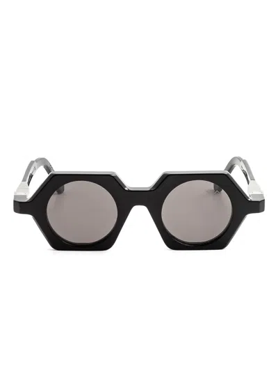 Vava Eyewear Bl0047 Geometric-frame Sunglasses In Black