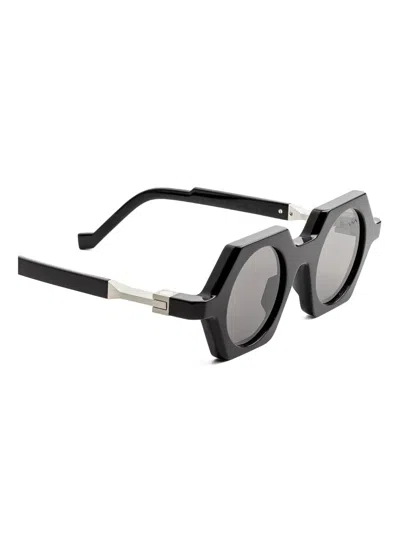Vava Eyewear Bl0047 Geometric-frame Sunglasses In Black
