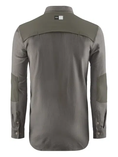 Pedaled Jary Cycling Adventure Shirt In Gray