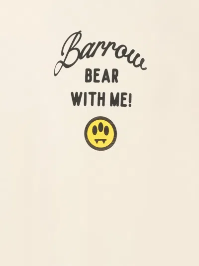 Barrow Bear With Me T-shirt In Neutral