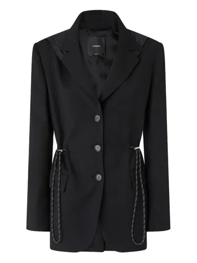 Pinko Jackets Black In Black