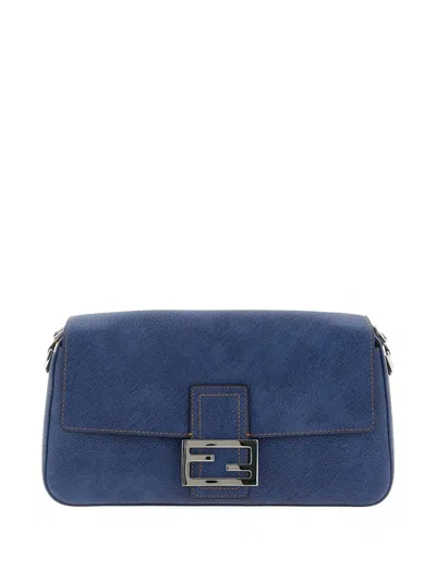 Fendi Rome Calf Shoulder Bag