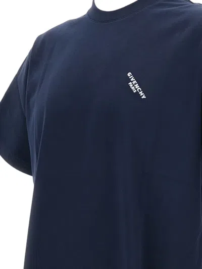 Givenchy T-shirt With Logo In Black