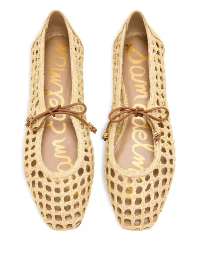 Sam Edelman Woven Lace-up Flats