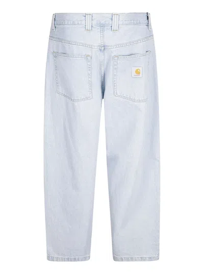 Carhartt Brandon Stone-washed Jeans In Gray