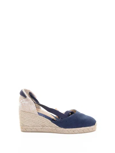 Castaã±er Castañer Carina Espadrille Wedge With Ankle Laces
