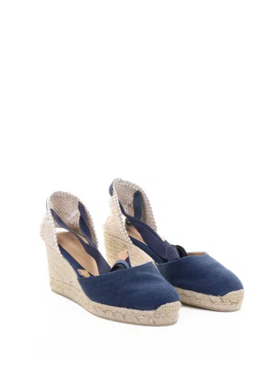 Castaã±er Castañer Carina Espadrille Wedge With Ankle Laces