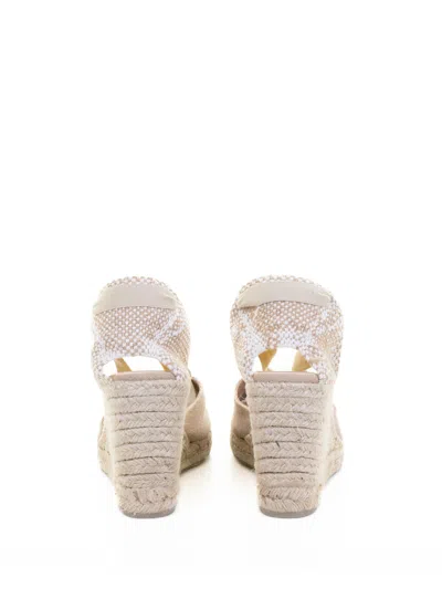 Castaã±er Castañer Carina Espadrille Wedge With Ankle Laces