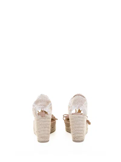 Castaã±er Castañer Carina Espadrilles In Nappa With Leather Lace-up Closure