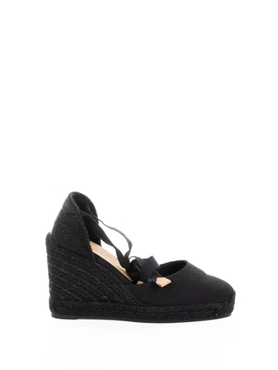 Castaã±er Castañer Carina Organic Cotton Espadrilles With Ribbon Closure