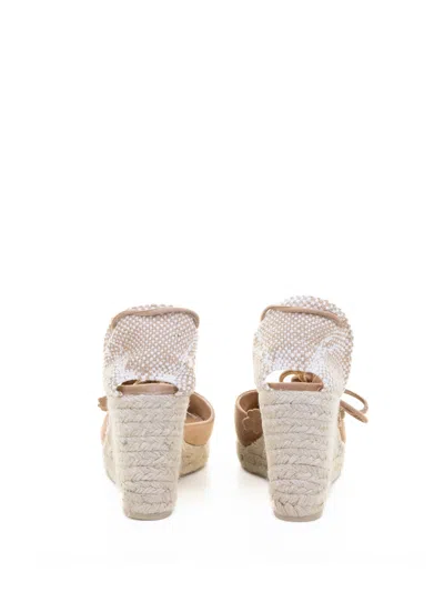 Castaã±er Castañer Espadrille Carina In Suede With Matching Laces