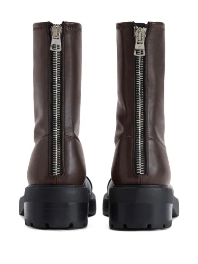 Giuseppe Zanotti Junney Zip-detail Ankle Boots In Black
