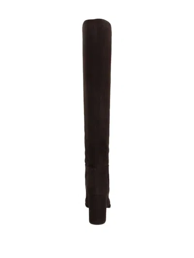Le Silla Block-heel Suede Knee-high Boots
