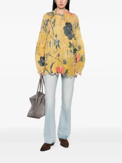 Enfants Riches Deprimes Faded-effect Flared Jeans In Red