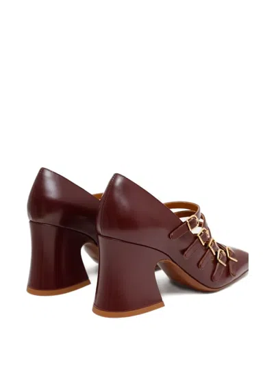 Chloé Chloe Janis 80 Multi-strap Leather Pumps