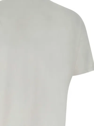Elisabetta Franchi Logo-embellished Chain-neckline T-shirt In White