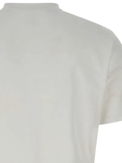 Elisabetta Franchi Logo-embellished Chain-neckline T-shirt In White