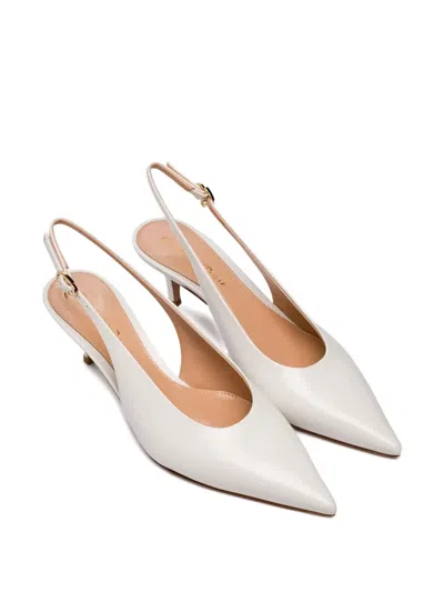 Gianvito Rossi Tokio Pointed-toe Slingback Pumps