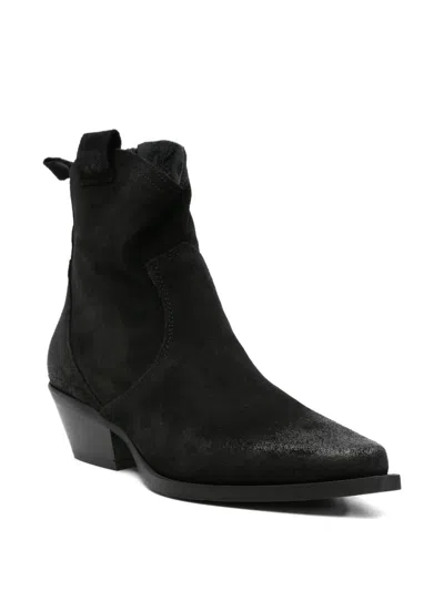 Metisse 50mm Texan Pointed-toe Zip Boots