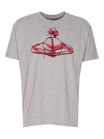 Vivienne Westwood Camiseta - Gris In Gray