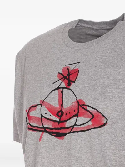 Vivienne Westwood Camiseta - Gris In Gray