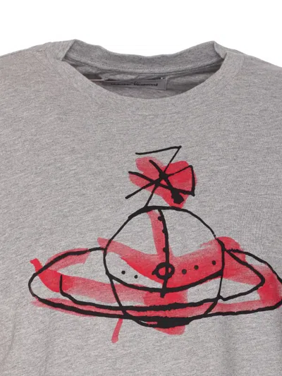 Vivienne Westwood Camiseta - Gris In Gray