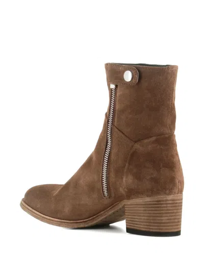 Officine Creative Zipped Block-heel Boots