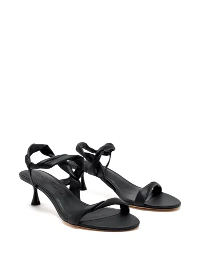 Studio Amelia 50mm Twisted Leather Sandals