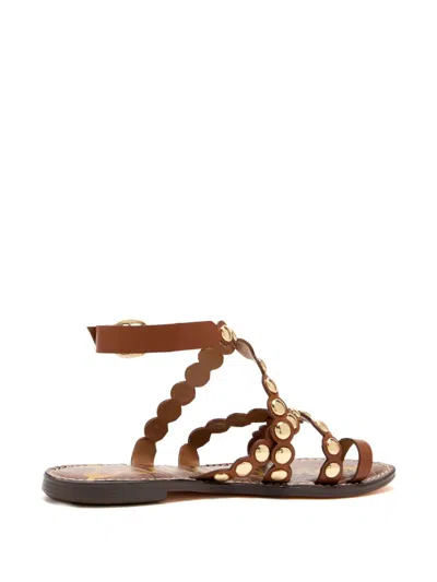 Sam Edelman Scalloped Studded Sandals