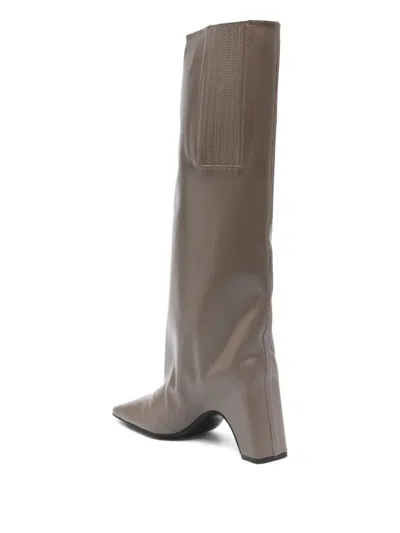 Coperni Square-toe Knee-high Boots