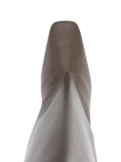 Coperni Square-toe Knee-high Boots