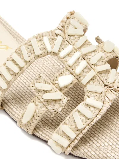 Sam Edelman Beaded Woven Sandals