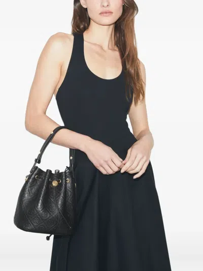 Tory Burch Strukturierte Beuteltasche Mit T-monogramm