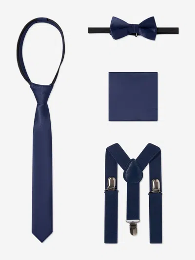 Suitlab Boys 7 Piece Suit Set In Blue