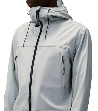 C.p. Company C.p.company Shell-r Goggle Jacket In Gray