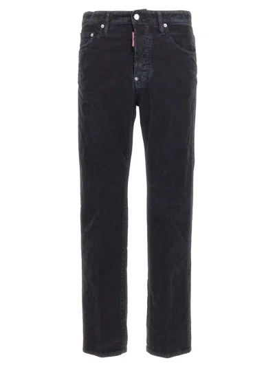 Dsquared2 Cool Guy Corduroy Trousers In Black