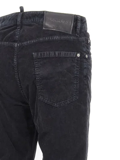 Dsquared2 Cool Guy Corduroy Trousers In Black