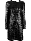 TORY BURCH sequined fitted dress,DRYCLEANONLY
