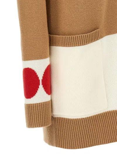 Max Mara Valido Sweaters And Cardigans Multicolor In Brown