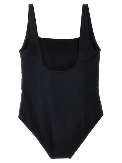 Eres Ribbed Scoop Neckline Wide Straps Swimsuit