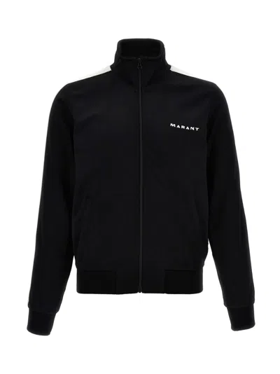 Isabel Marant Ronny Stripe-detail Jacket In Black