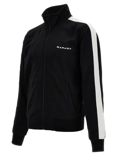 Isabel Marant Ronny Stripe-detail Jacket In Black
