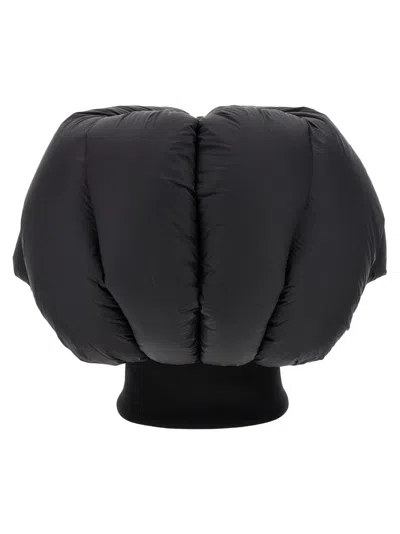 Rick Owens Mini Horus Sl Jkt Down Jacket In Black