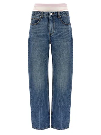 Alexander Wang Embellished Straight Jeans