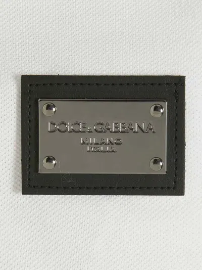 Dolce & Gabbana Dg Essential Polo White