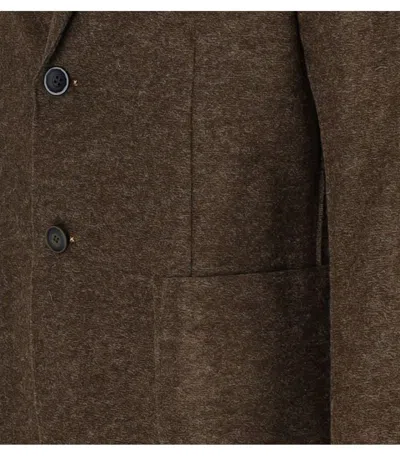 Bob Dover Brown Single-breasted Jacket