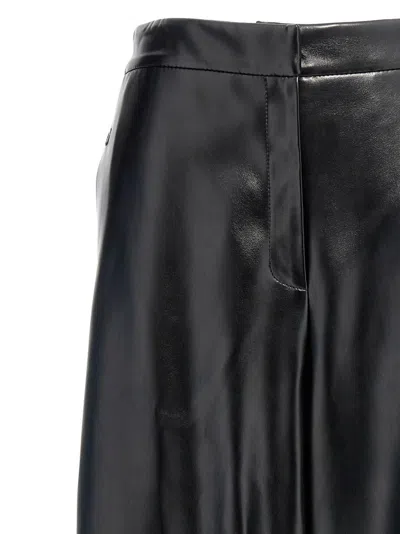 Stella Mccartney Alter Mat Leather-effect Wide Leg Trousers
