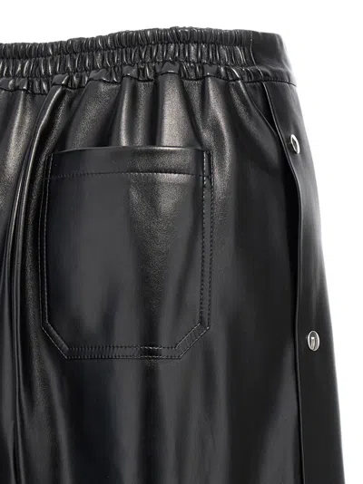 Stella Mccartney Alter Mat Leather-effect Wide Leg Trousers