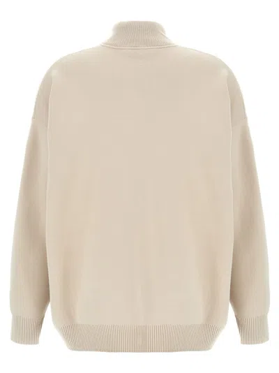 Max Mara Women's Teorema - Viscose Knit Bomber Jacket In Neutral